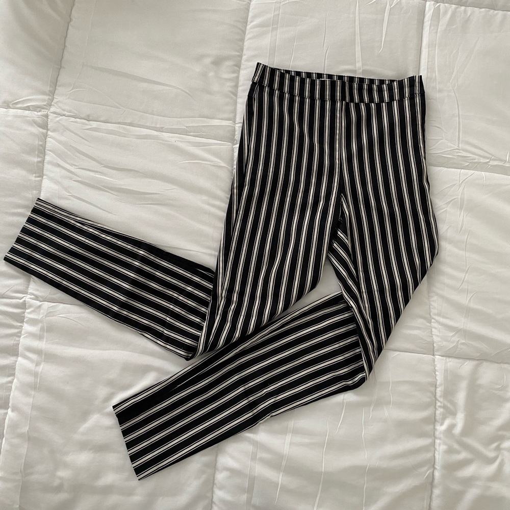 H&M Striped Highwaisted Pants